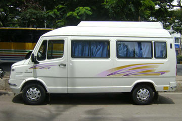 12 seater Tempo Traveller Rentals